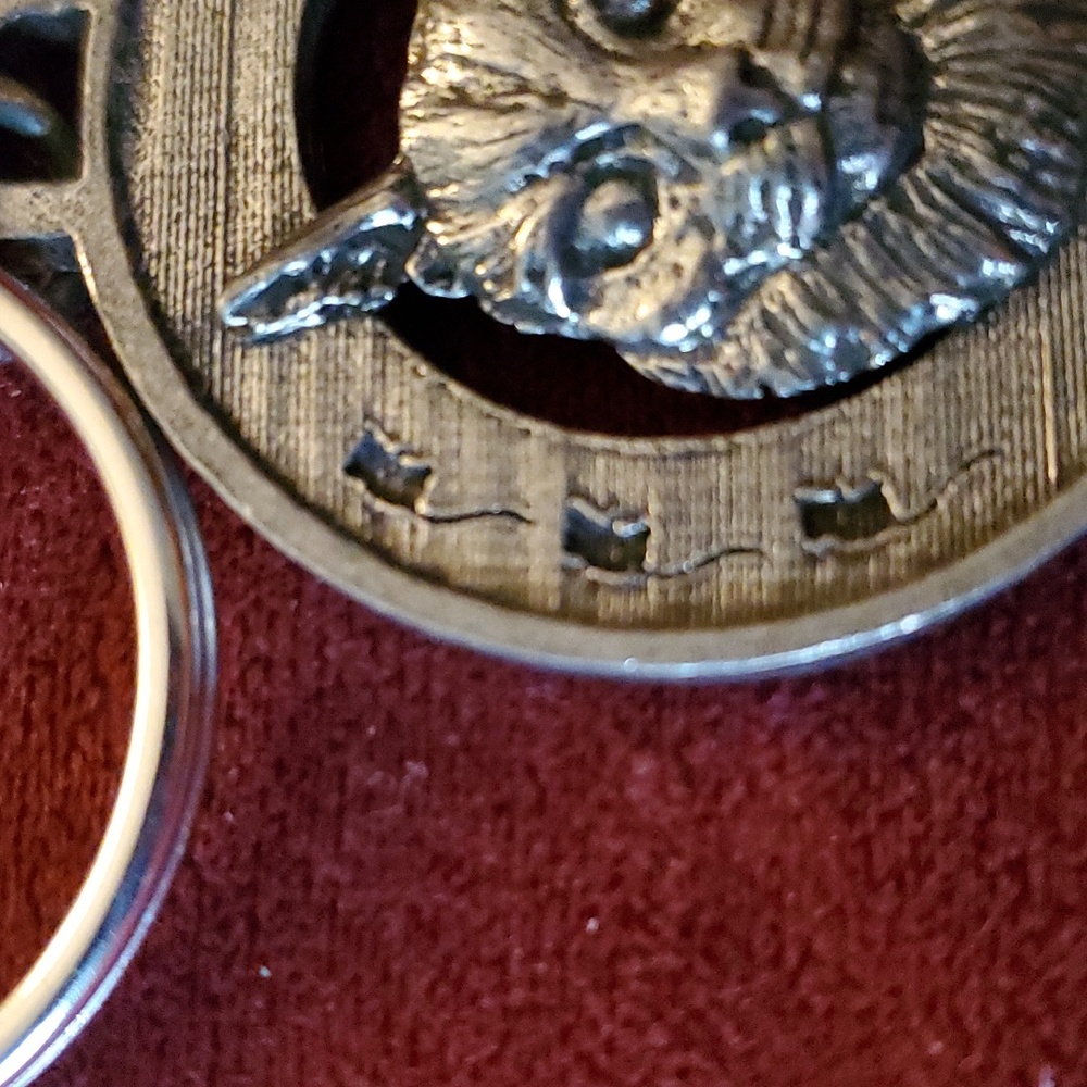 Angora Cat Key Chain‎ - Picture 3 of 5